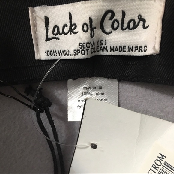 Lack of Color Silver Grey Wool Hat NWT - Picture 8 of 13